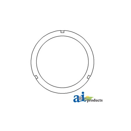 A & I Products Washer, Carrier 6" x8" x1" A-897367M1
